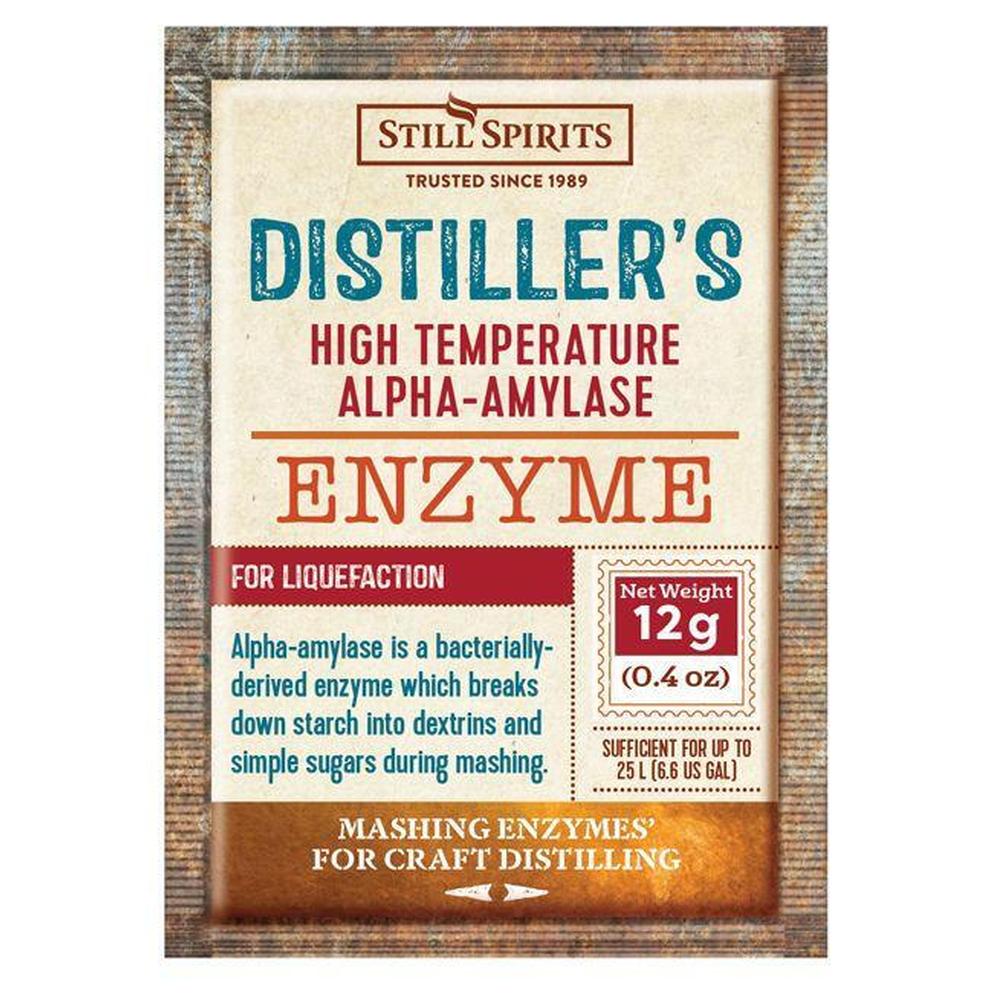Distiller's Alpha-Amylase 12 gram High Temperature Enzymer
