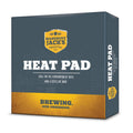 Mangrove Jack's Heat Pad 25W varmeplate i grå og gul eske for gjæringskontroll.