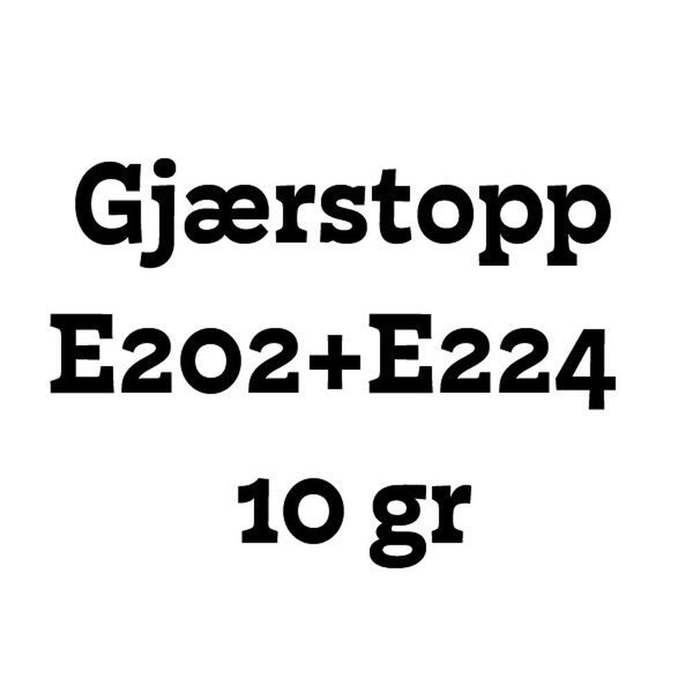 Gjærstopp til 25 liter Stabiliserer frukt- og bærdrikker