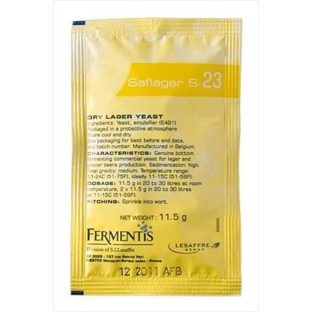 Saflager S-23 11.5 g Tysk lagergjær med ren profil