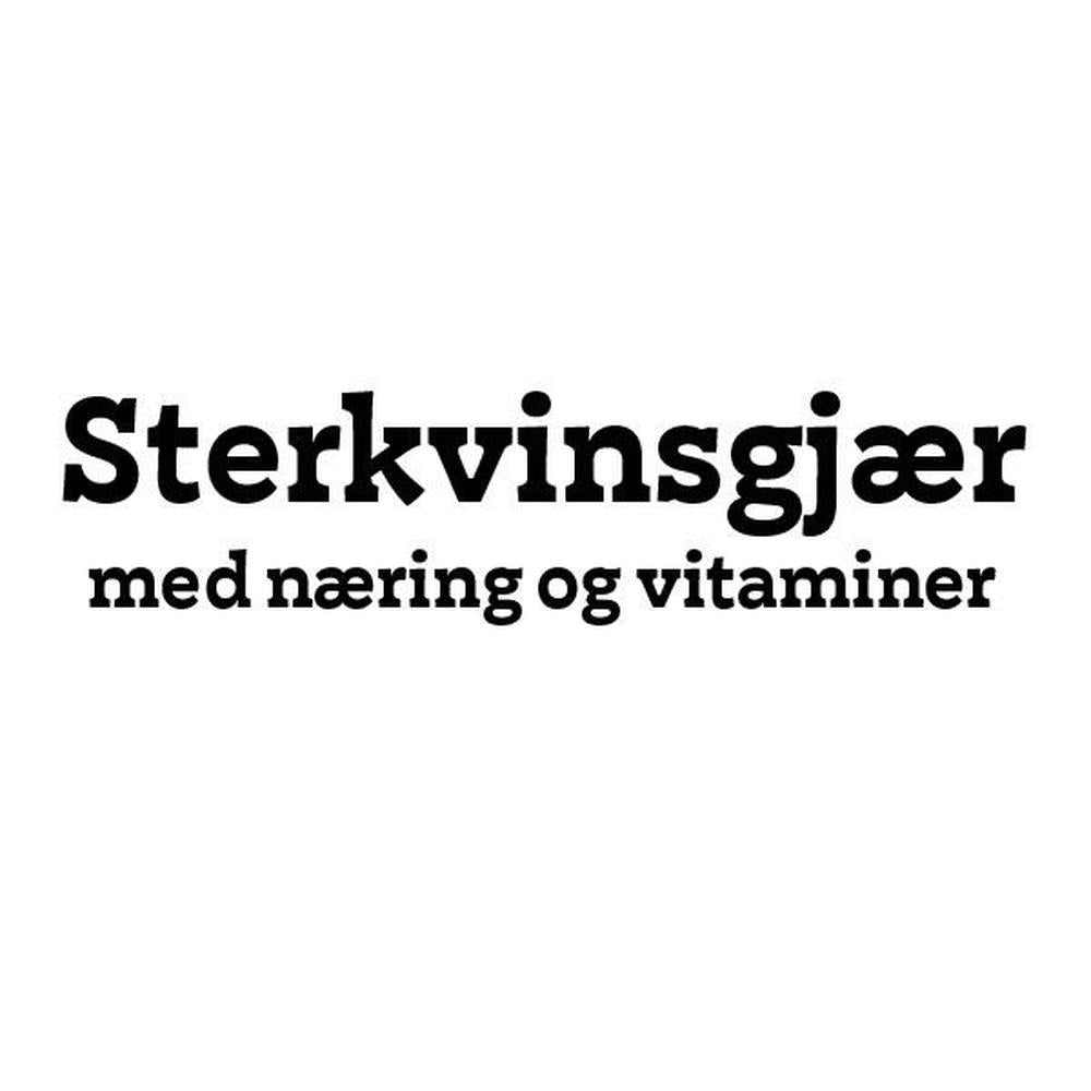 Sterkvinsgjær til 25 liter Vingjær