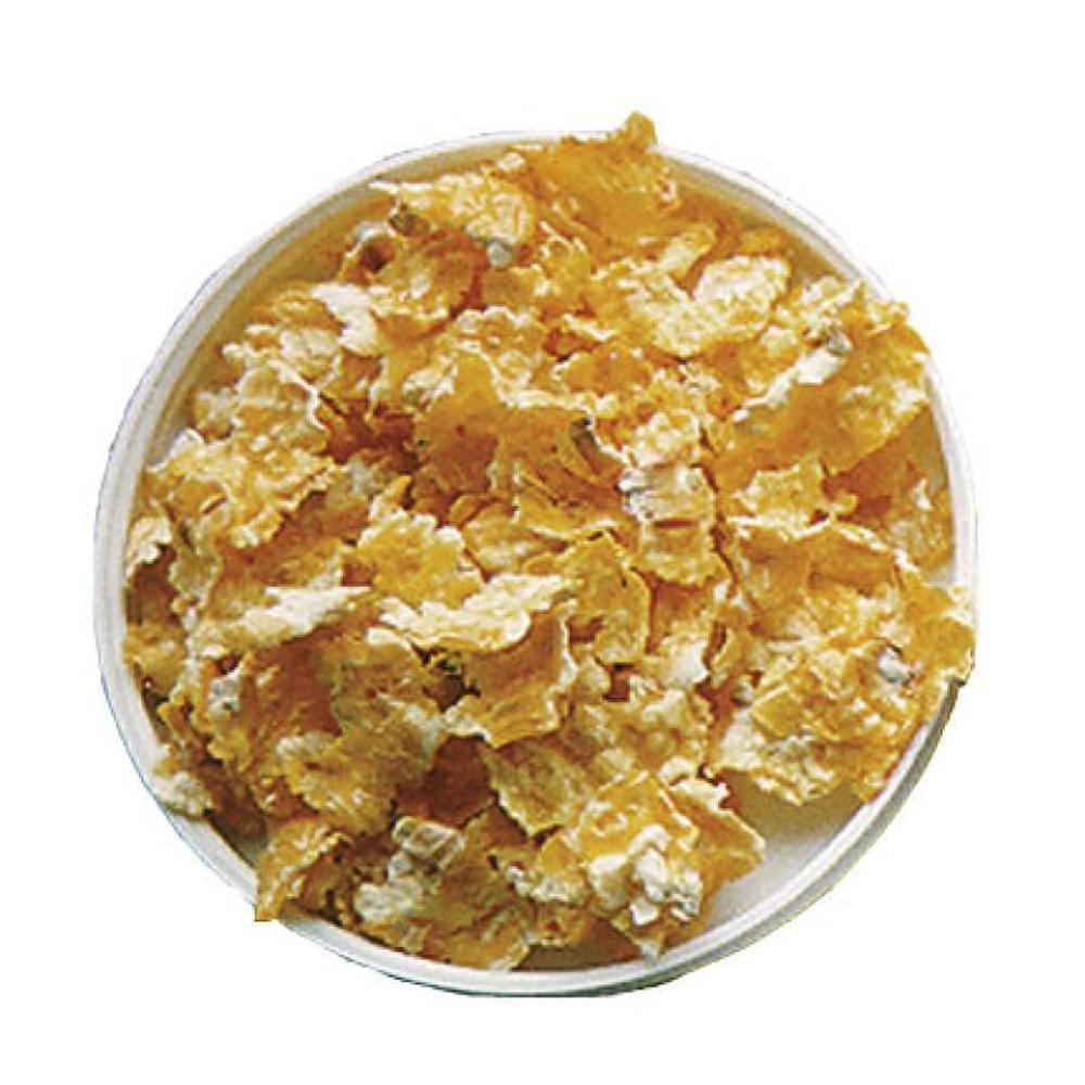 Flaket Mais (umaltet) 1kg Gir lysere farge og tørrere preg