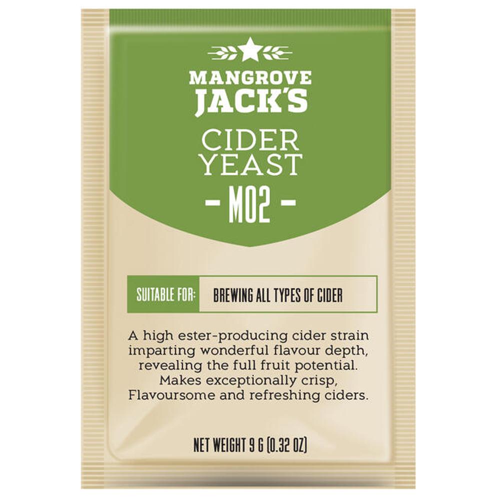 M02 Cidergjær 9g - Mangrove Jack's Tørrgjær til Cider