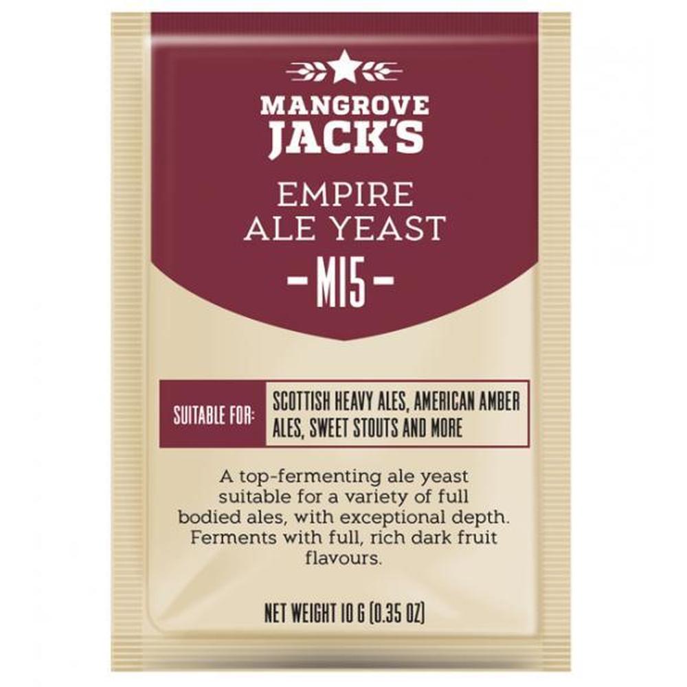 M15 Empire Ale 10g Mangrove Jack's Tørrgjær til øl