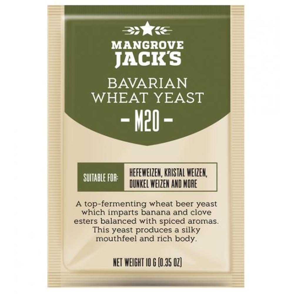 M20 Bavarian Wheat 10g Mangrove Jack's Tørrgjær til øl