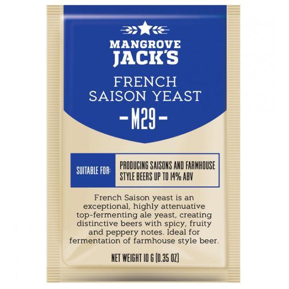 M29 French Saison 10g Mangrove Jack's Tørrgjær til øl