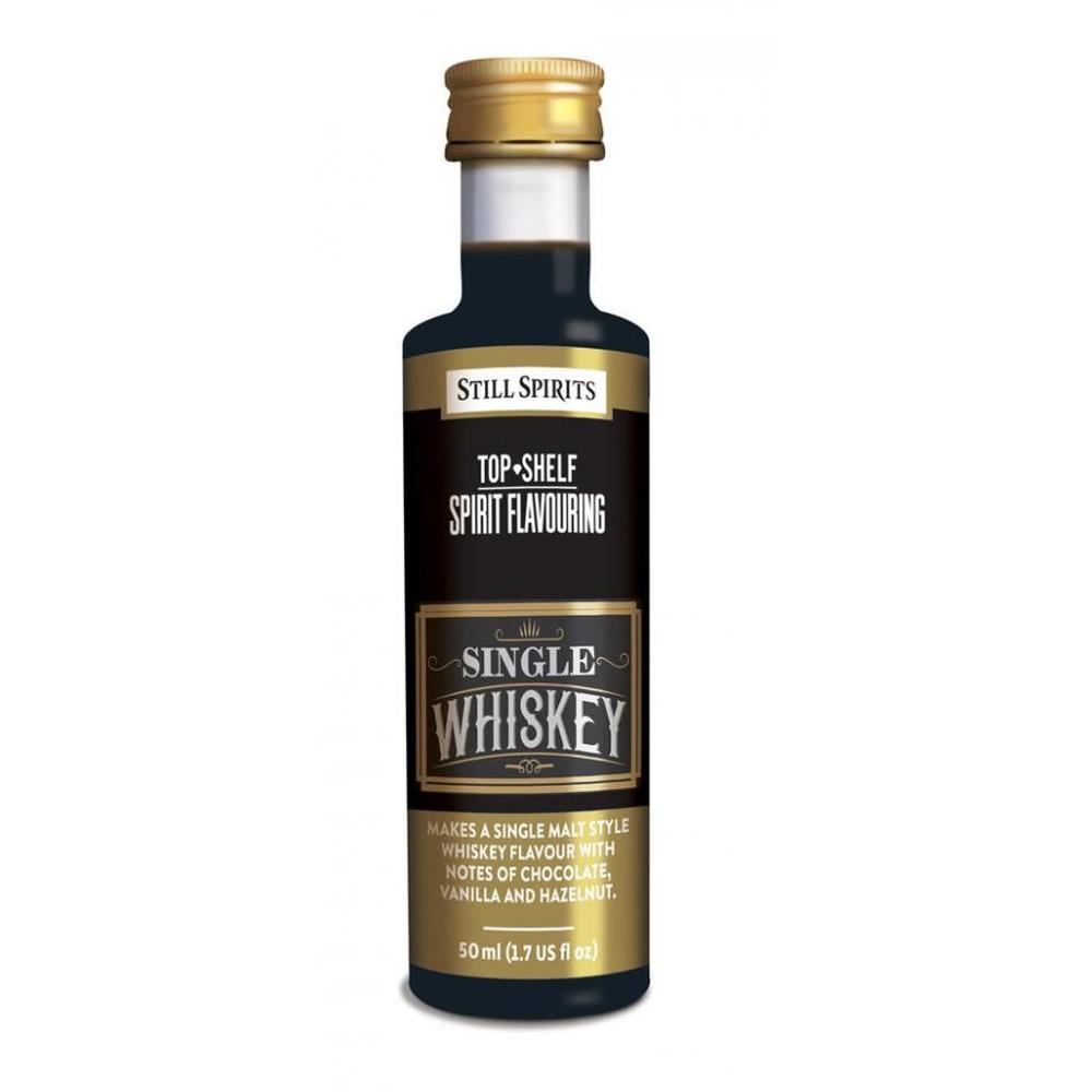 SS Top Shelf Single Whiskey med smak av sjokolade og nøtter