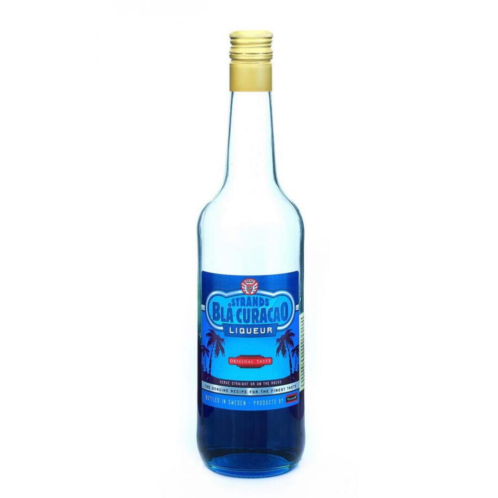 Blå Curacao Fill-Up Fillup Strands 0,5 L