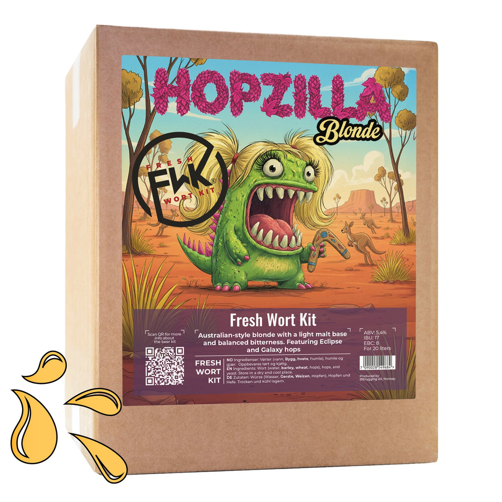 FWK HopZilla Blonde – Fresh Wort Kit (Eclipse & Galaxy)