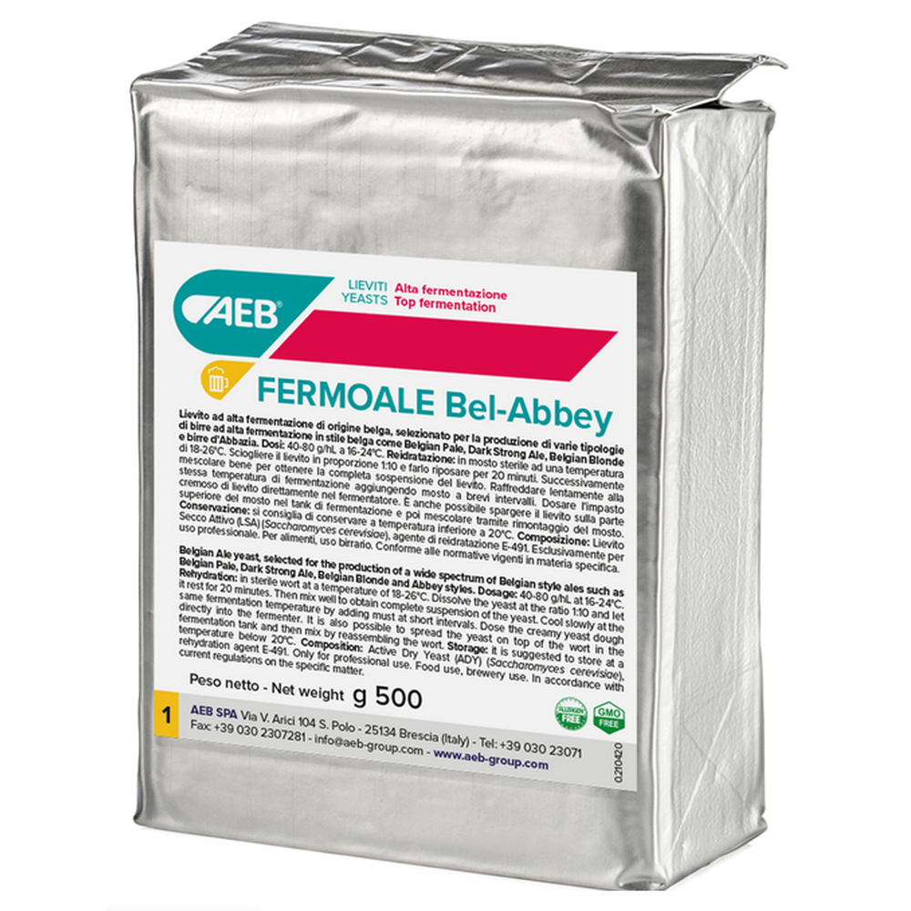 500g Fermoale Bel-Abbey, AEB Tørrgjær til belgisk øl