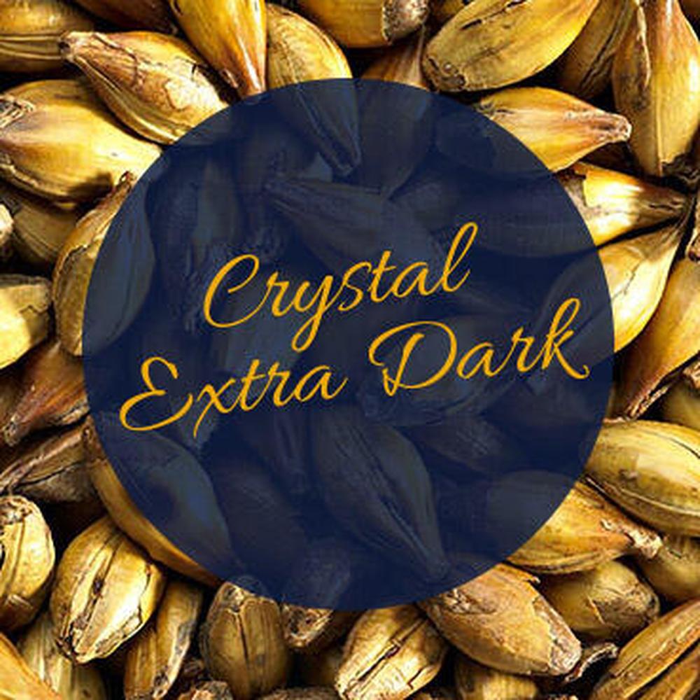 Crystal Extra Dark 1kg Kvernet 475 EBC Mørk og kompleks karamellmalt