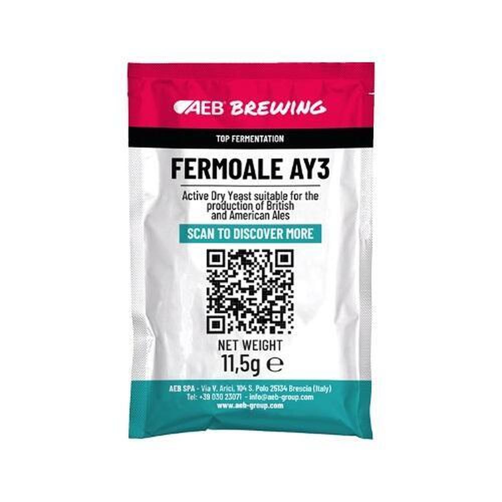 Fermoale AY3, AEB, 11,5g Tørrgjær til engelske ales