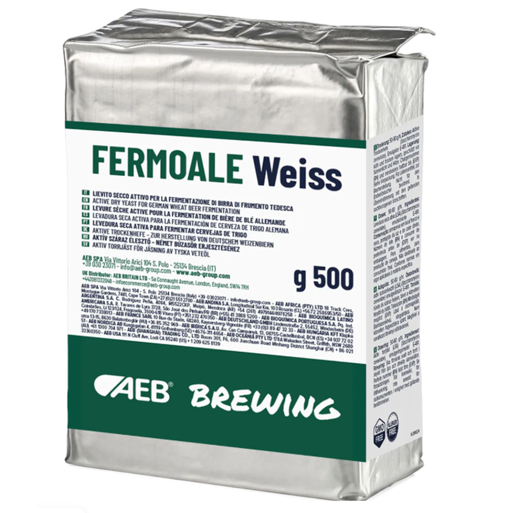 500g Fermoale Weiss, AEB Tørrgjær til hveteøl