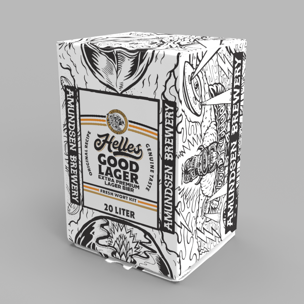 Helles Good Lager - FWK Amundsen Ferdig brygget vørter til 20L