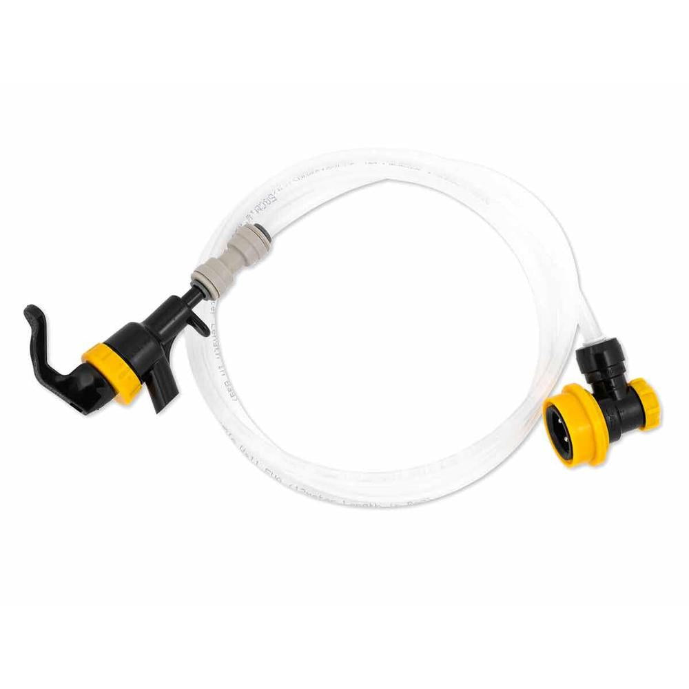 Piknic-kran med skumdempende slange 1/4" Picnic, Ny forbedret versjon!