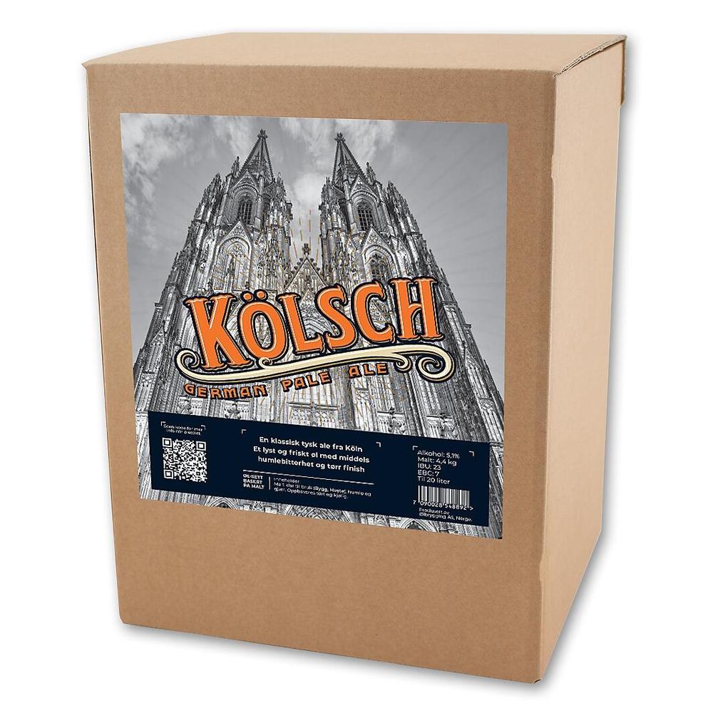 Kölsch allgrain ølsett Klassisk tysk ale fra Köln