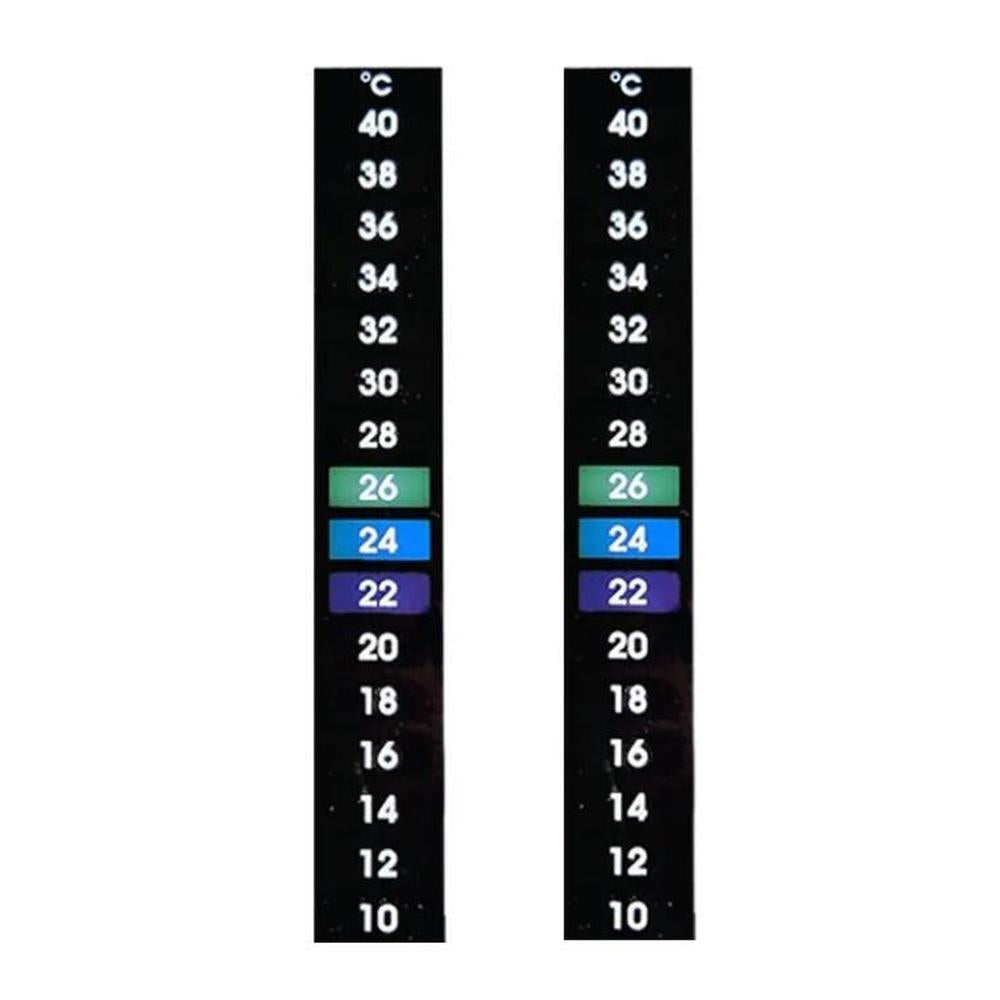 Selvklebende LCD-termometer 10-40 °C Temperatur klistremerke 10-40 °C