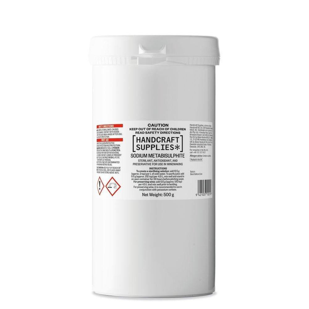 Natrium metabisulfitt 500 g Na2S2O5  E223 / Sodium Metabisulfite