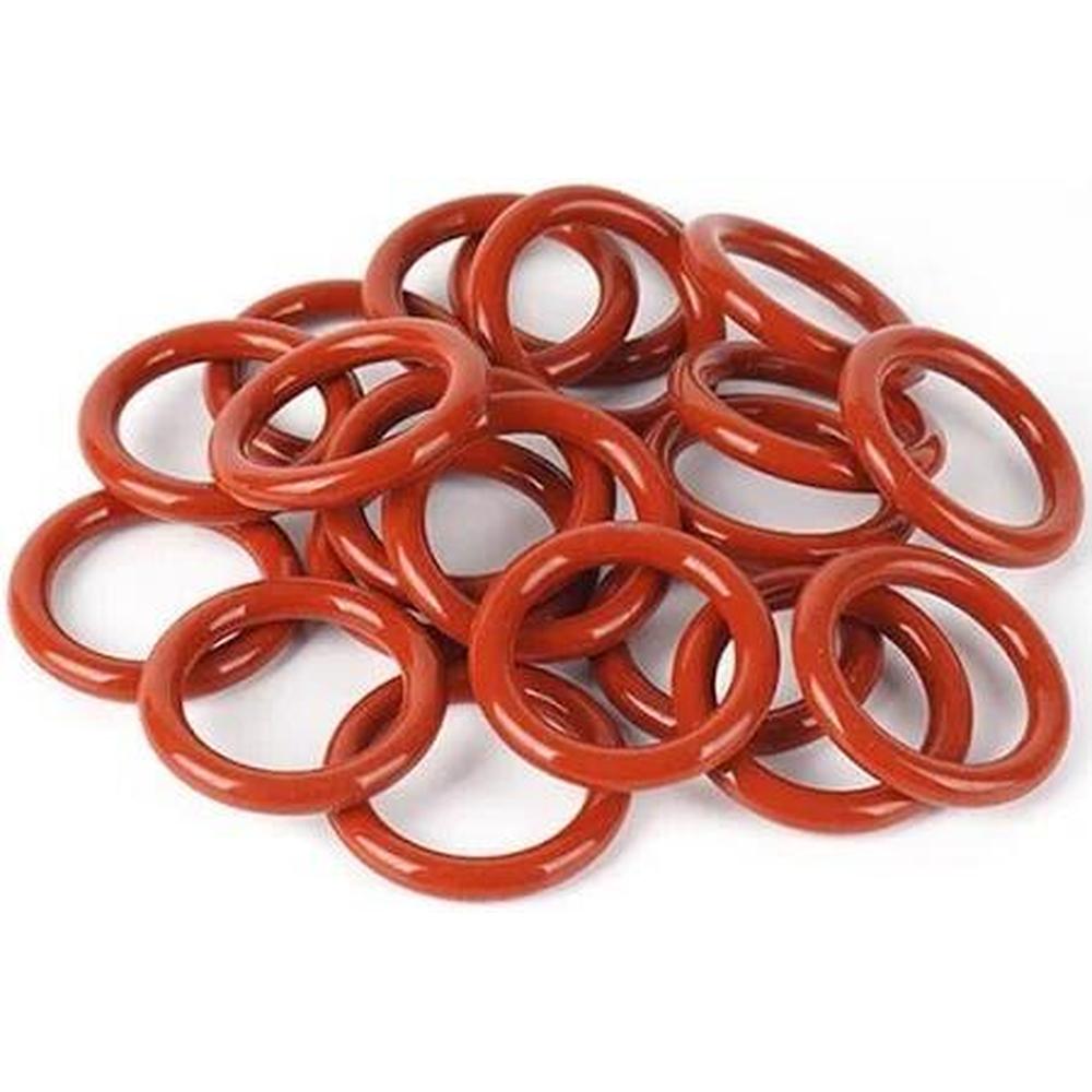 Rød O-ring for ventil Corneliusfat VMQ VMQ 70 Shore