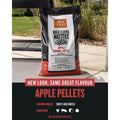Traeger Apple grillpellets 9kg Lett fruktig røyksmak til kjøtt og bakst