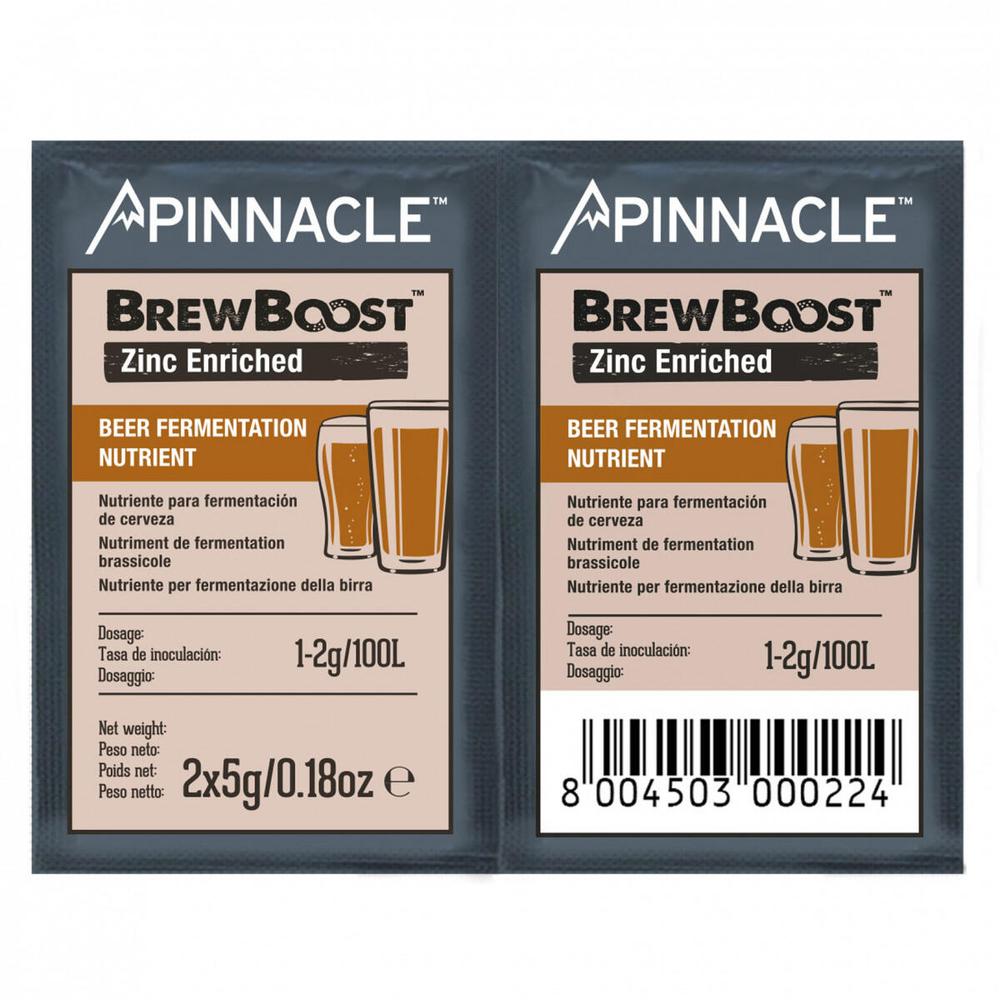 BrewBoost Zinc Enriched 2x5g Sinkberiket næring for gjær