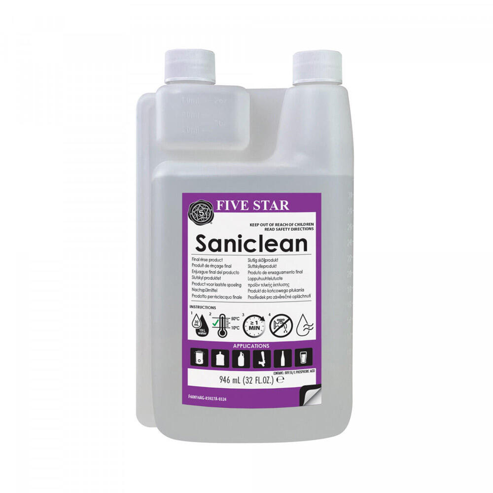 Saniclean 32oz (9,4 dl) Desinfiseringsmiddel