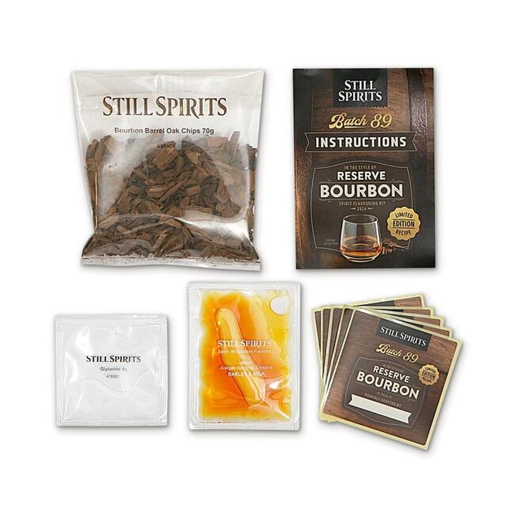 Batch 89 Reserve Bourbon Spirit Flavouring Kit