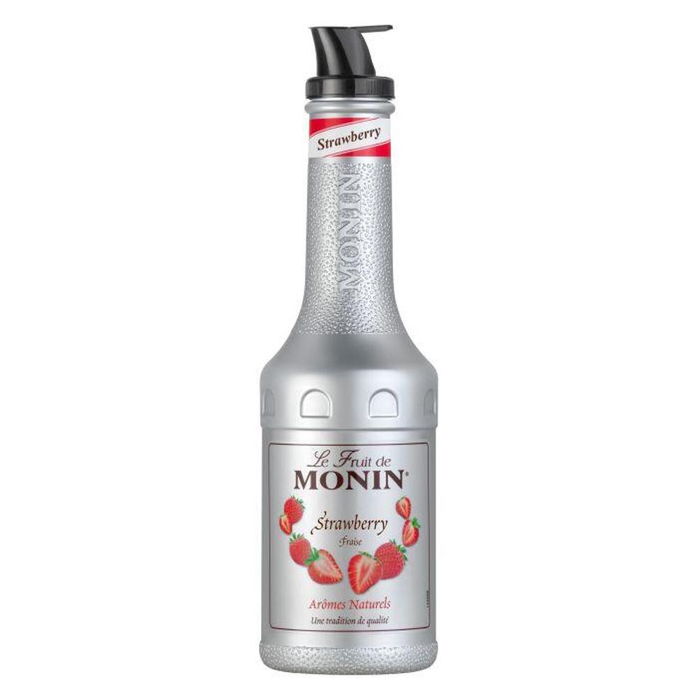 Monin Jordbær Purè 1L Strawberry Pure