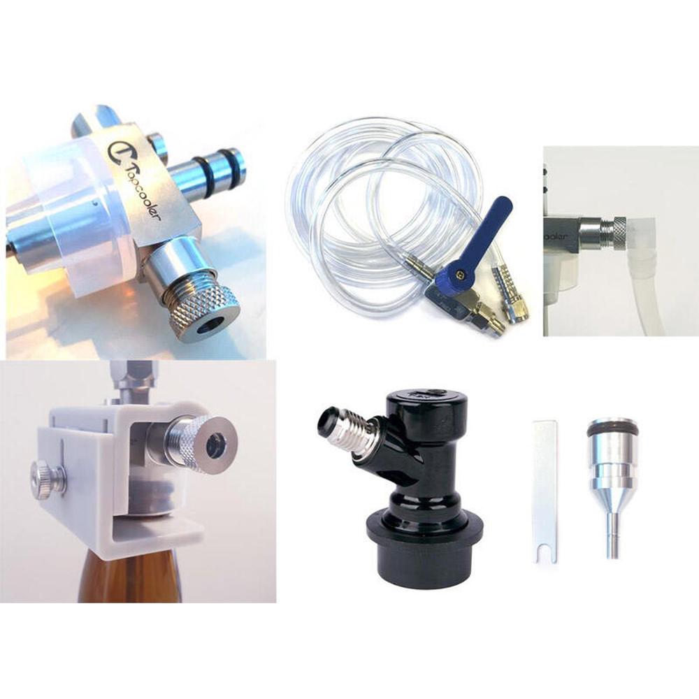 Komplett Tapcooler Mottrykksfyller Kit Med Flaskeholder