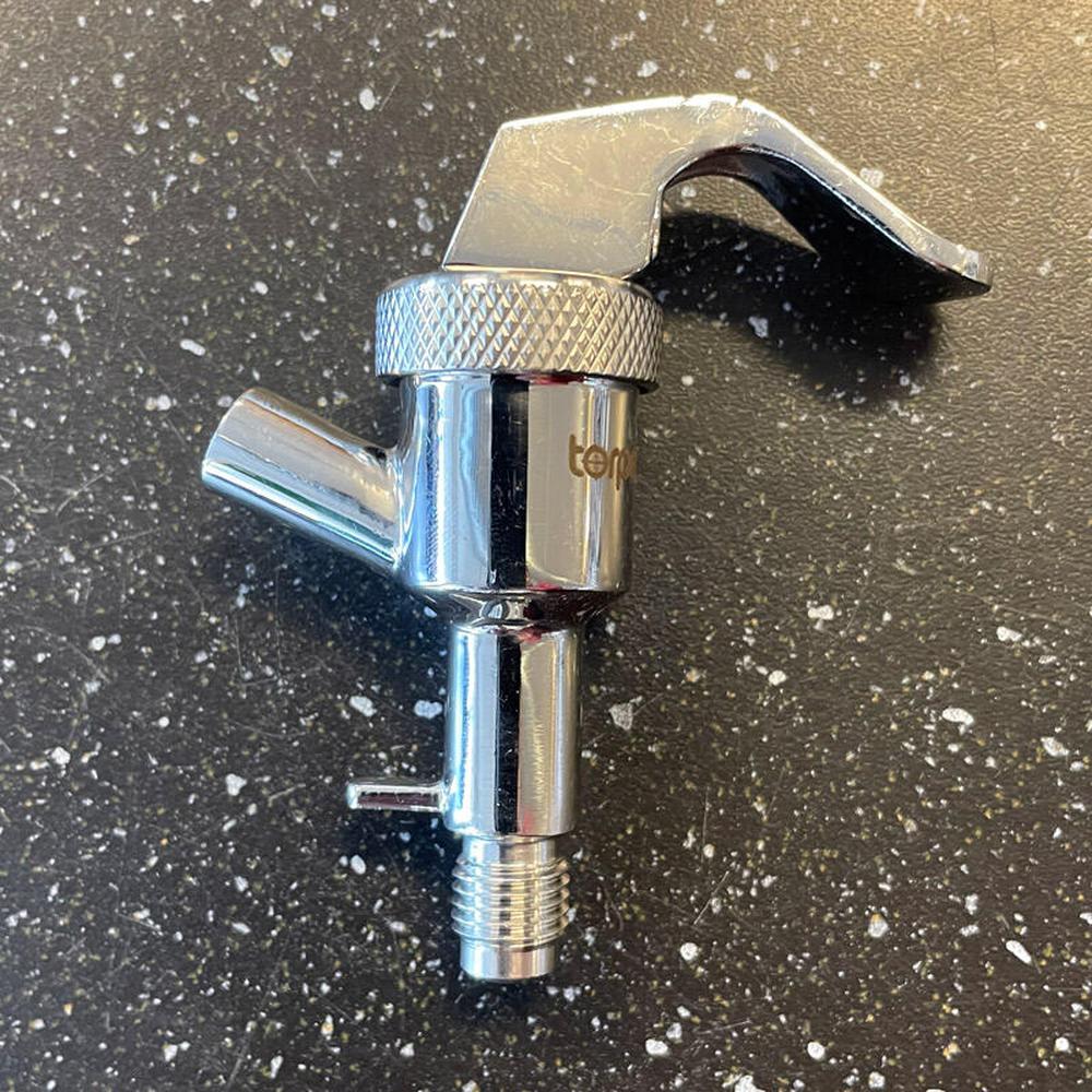 Torpedo Keg Rustfri Picnic Tappekran med 1/4" MFL gjenger