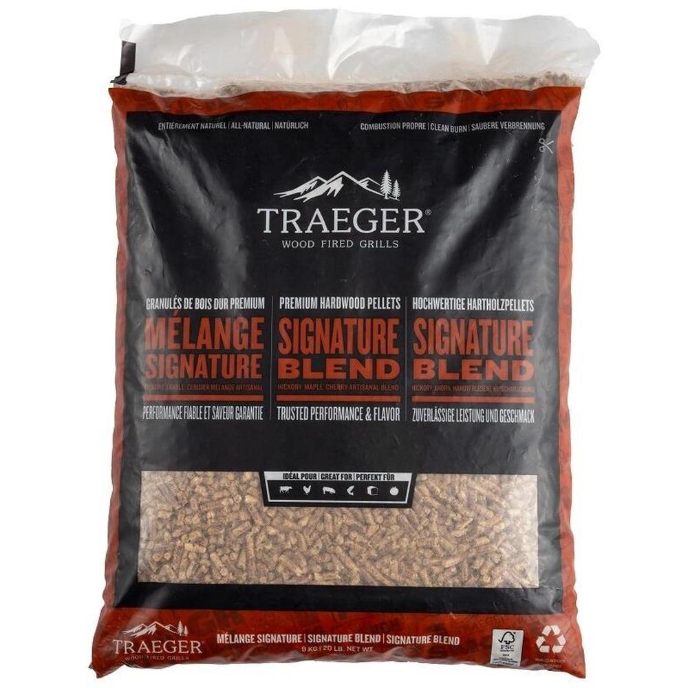 Traeger Signature Blend Grillpellets 9kg Allsidig pelletsblanding med rik smak