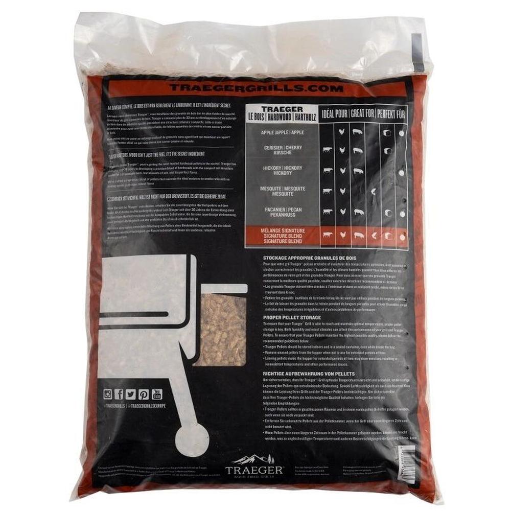 Traeger Signature Blend Grillpellets 9kg Allsidig pelletsblanding med rik smak