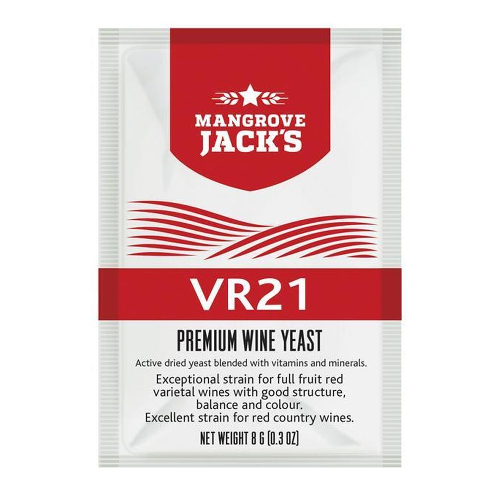 VR21 - Premium Wine Yeast Ideell for Fruktige og Aromatiske Viner