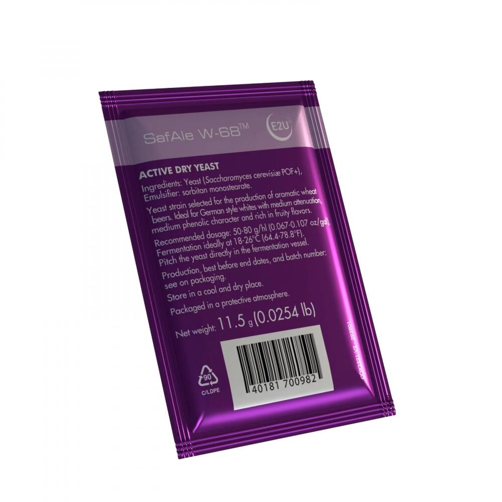 Safale W-68 German Wheat, 11.5 g Tørrgjær til Tysk hveteøl