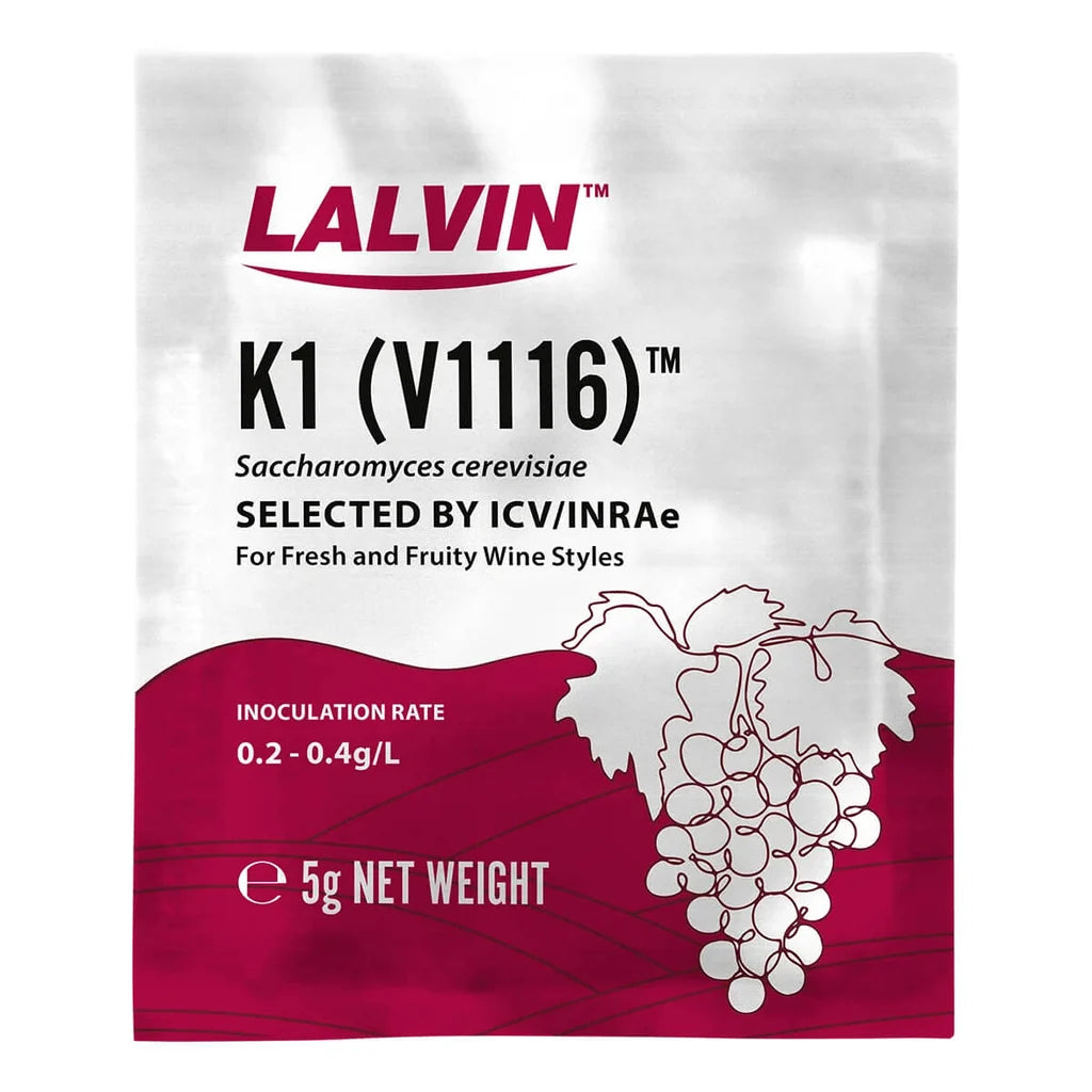 K1-V1116 Vingjær 5 g - Lalvin