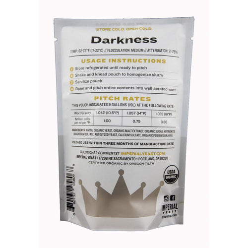 A10 Darkness irsk alegjær 125g – hjemmebrygg