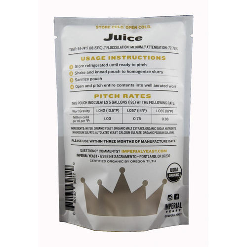 Imperial Yeast A38 Juice gjærpakke for NEIPA, 150g – hjemmebrygg