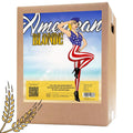American Blonde allgrain ølsett 20L i pappeske med etikett av pin-up dame.