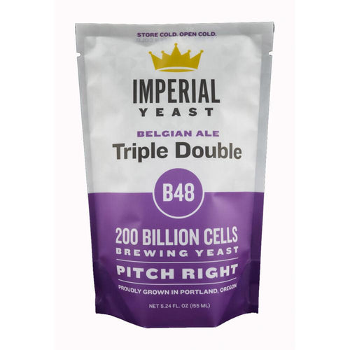 Imperial Yeast B48 Triple Double belgisk abbeygjær, 155 ml pakke.