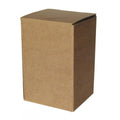 Bag-in-Box sett 5L med brun pappeske og klar pose for vin, saft eller juice.