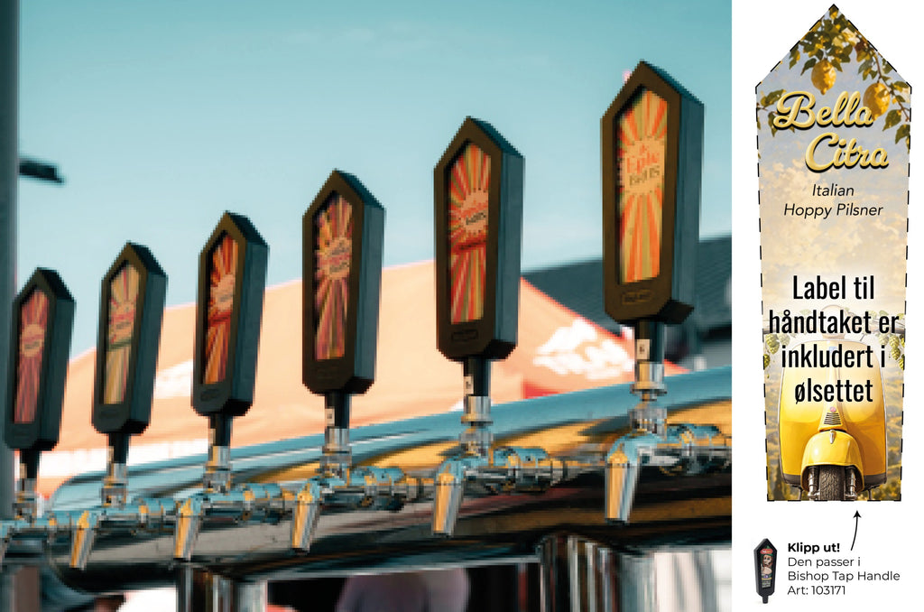 Bella Citra Allgrain Ølsett – Italiensk Pilsner med Citra