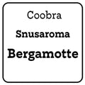Coobra Snusaroma Bergamotte 25ml flaske med klassisk sitrusaroma.