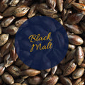Simpsons Black Malt 100g – mørk, ristet byggmalt for ølbrygging