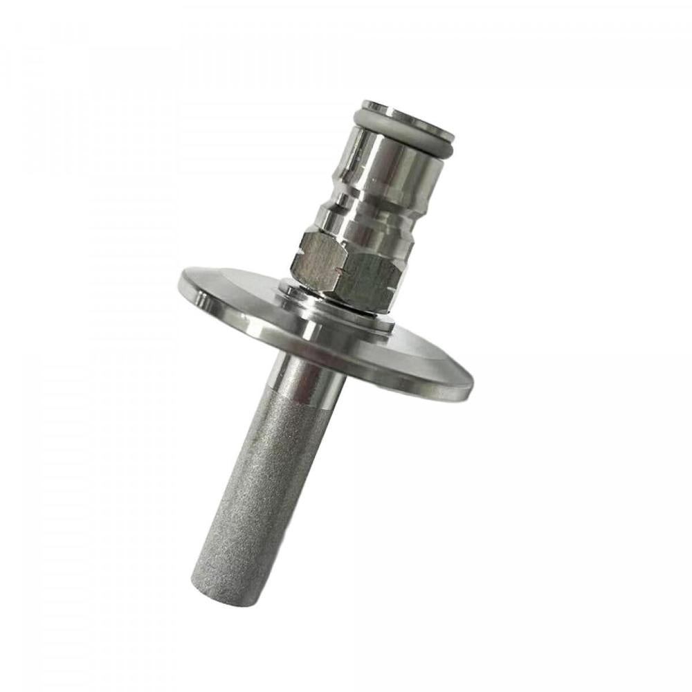 Brew Monk 1.5" TC ball-lock i rustfritt stål med karboneringsstein for karbonering og lufting.