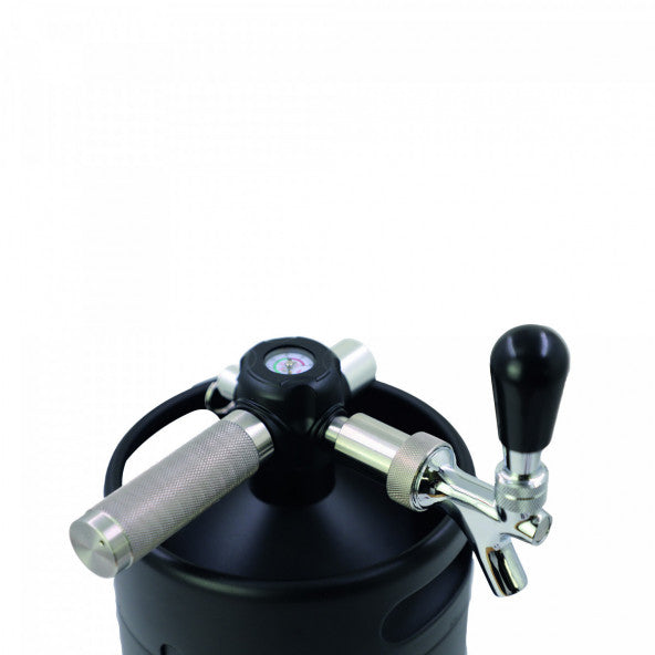 Mini-fat 4 liter - komplett serveringssystem med CO2 - Brew Monk