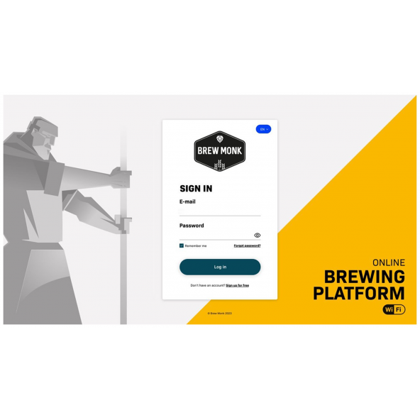 Brew Monk® B70 Wi-Fi – Alt-i-ett bryggesystem 70 L – Brew Monk