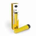 Gul Brew Monk Wi-Fi hydrometer med svart topp, ved siden av gul og hvit produkteske.