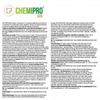 Chemipro SAN 1000 ml flaske med grønn etikett, desinfeksjonsmiddel for bryggeutstyr.