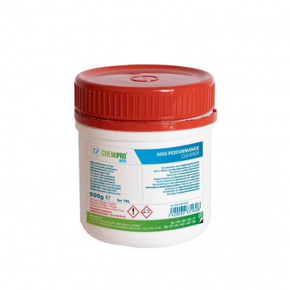 Chemipro Wash 500 g – Alkalisk rengjøringsmiddel for bryggeutstyr