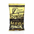 Coobra Megapack Turbogjær for 25 kg sukker, svart og gull pakke med kobra-logo.
